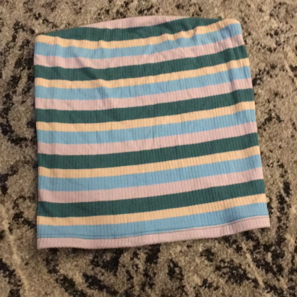 american eagle S multicolored tube top